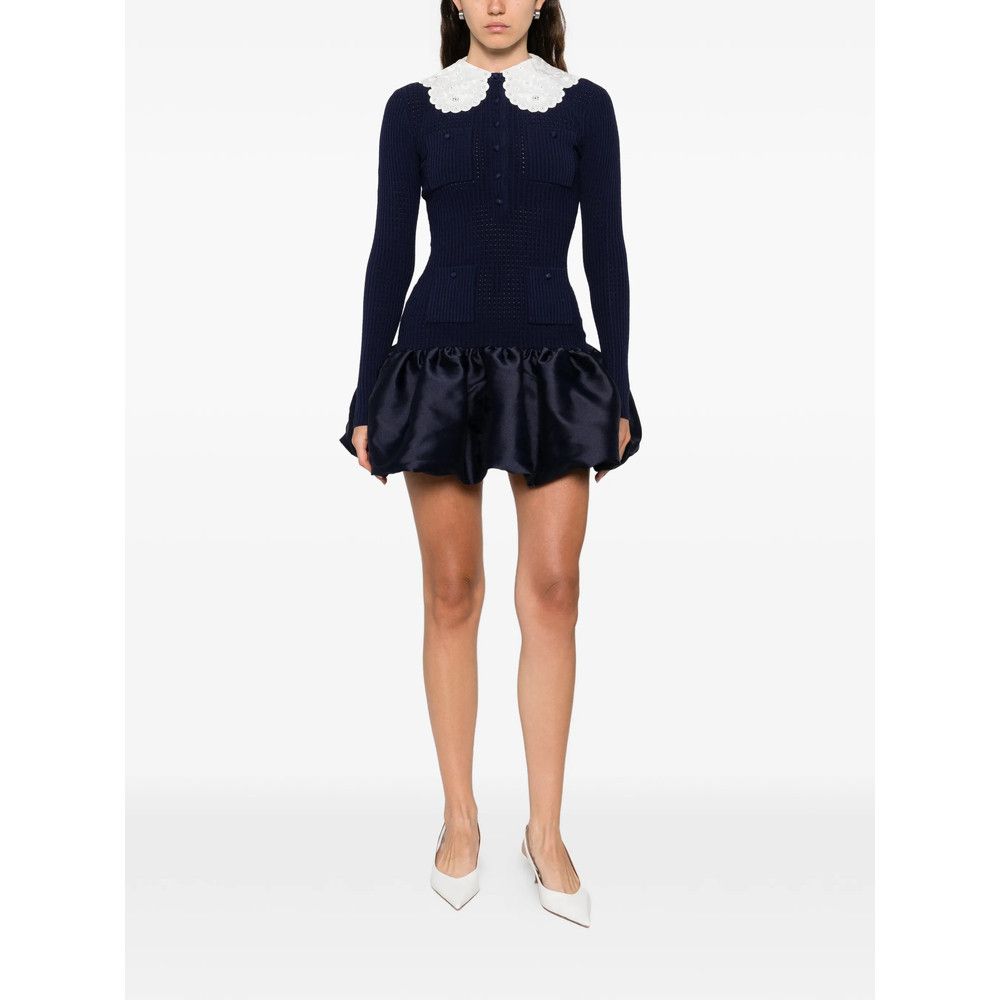 Self-Portrait Self-portrait BLUE Dresses - Day Dresses Size S / US 4 / IT 40 - 4 Thumbnail