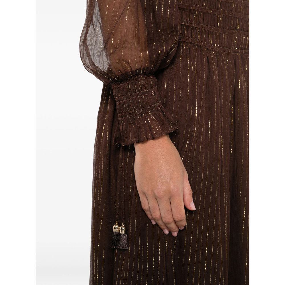Self-Portrait Self-portrait BROWN Dresses - Day Dresses Size M / US 6-8 / IT 42-44 - 4 Thumbnail