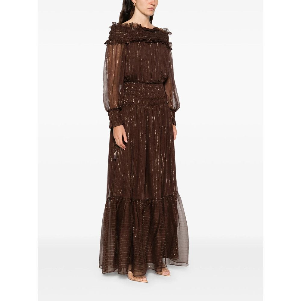 Self-Portrait Self-portrait BROWN Dresses - Day Dresses Size M / US 6-8 / IT 42-44 - 5 Thumbnail