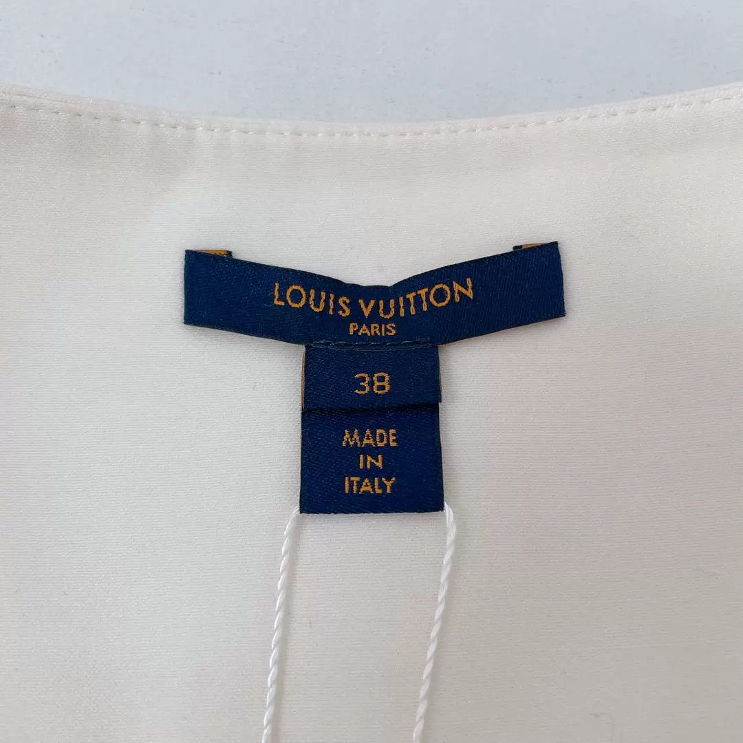 Louis Vuitton Louis Vuitton White Skirt Size 38 Size US 38 / EU 54 - 6 Thumbnail