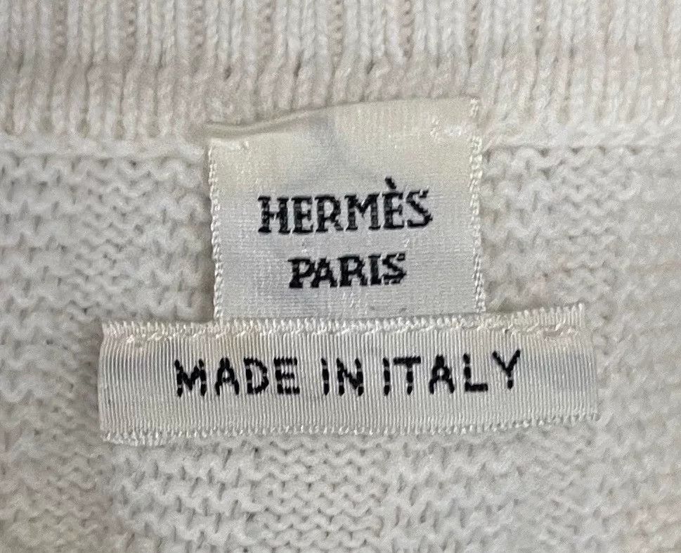 Hermes HERMES SS23 V-Neck Knit Vest Size US S / EU 44-46 / 1 - 6 Thumbnail