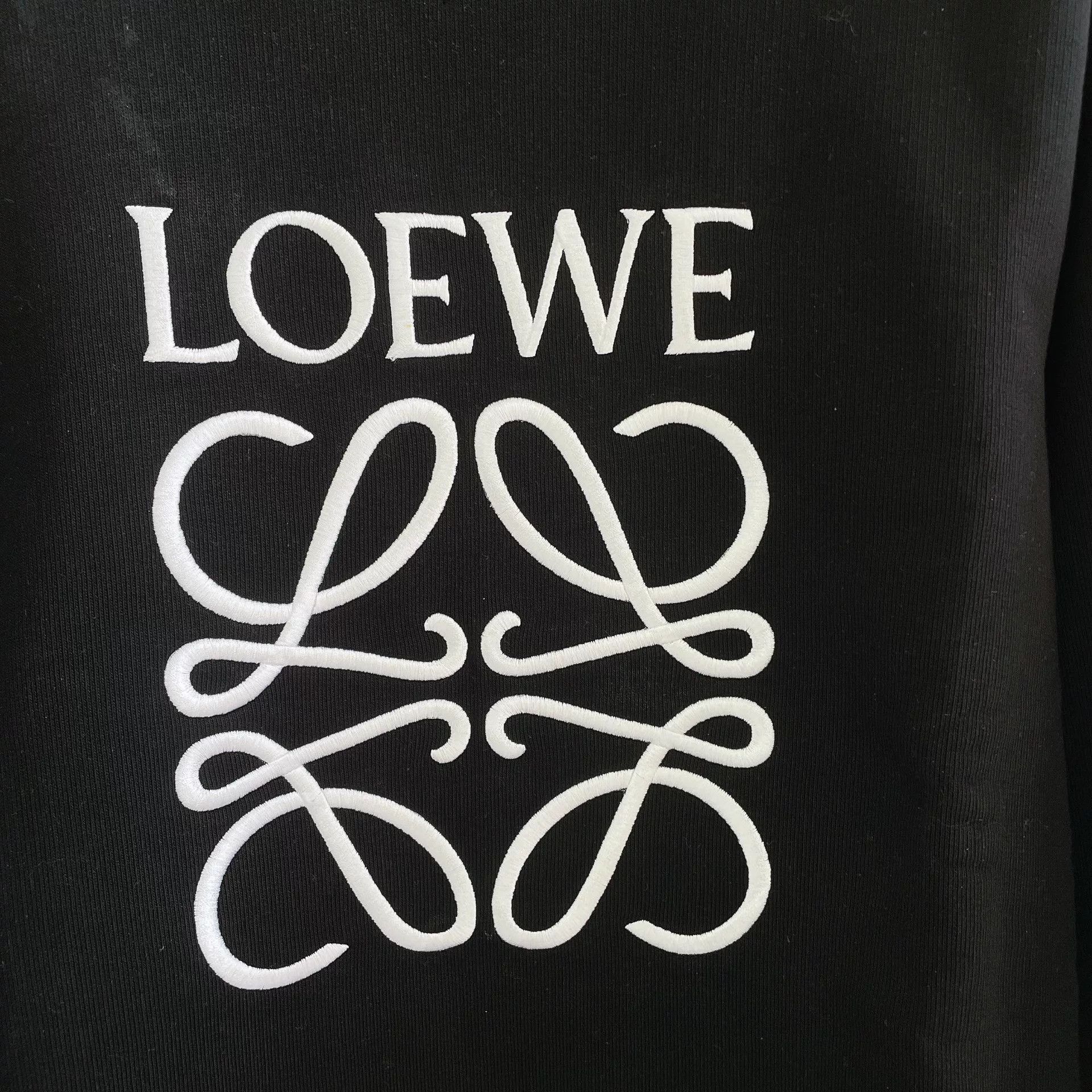 Loewe Loewe Black Crewneck Sweatshirt M Size US M / EU 48-50 / 2 - 4 Thumbnail