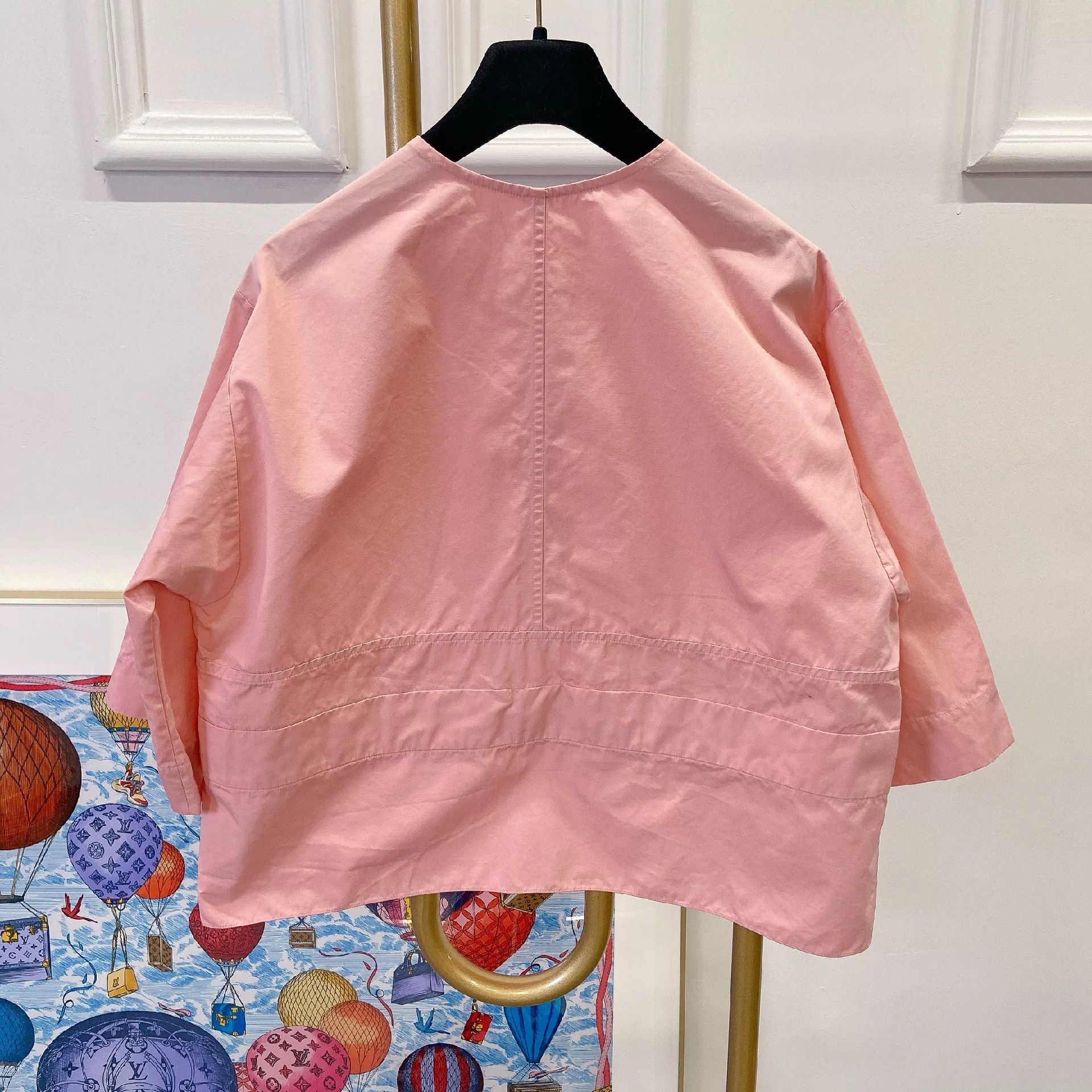 Hermes Hermes Pink Short-Sleeve Top Size 36 Size US S / EU 44-46 / 1 - 2 Thumbnail