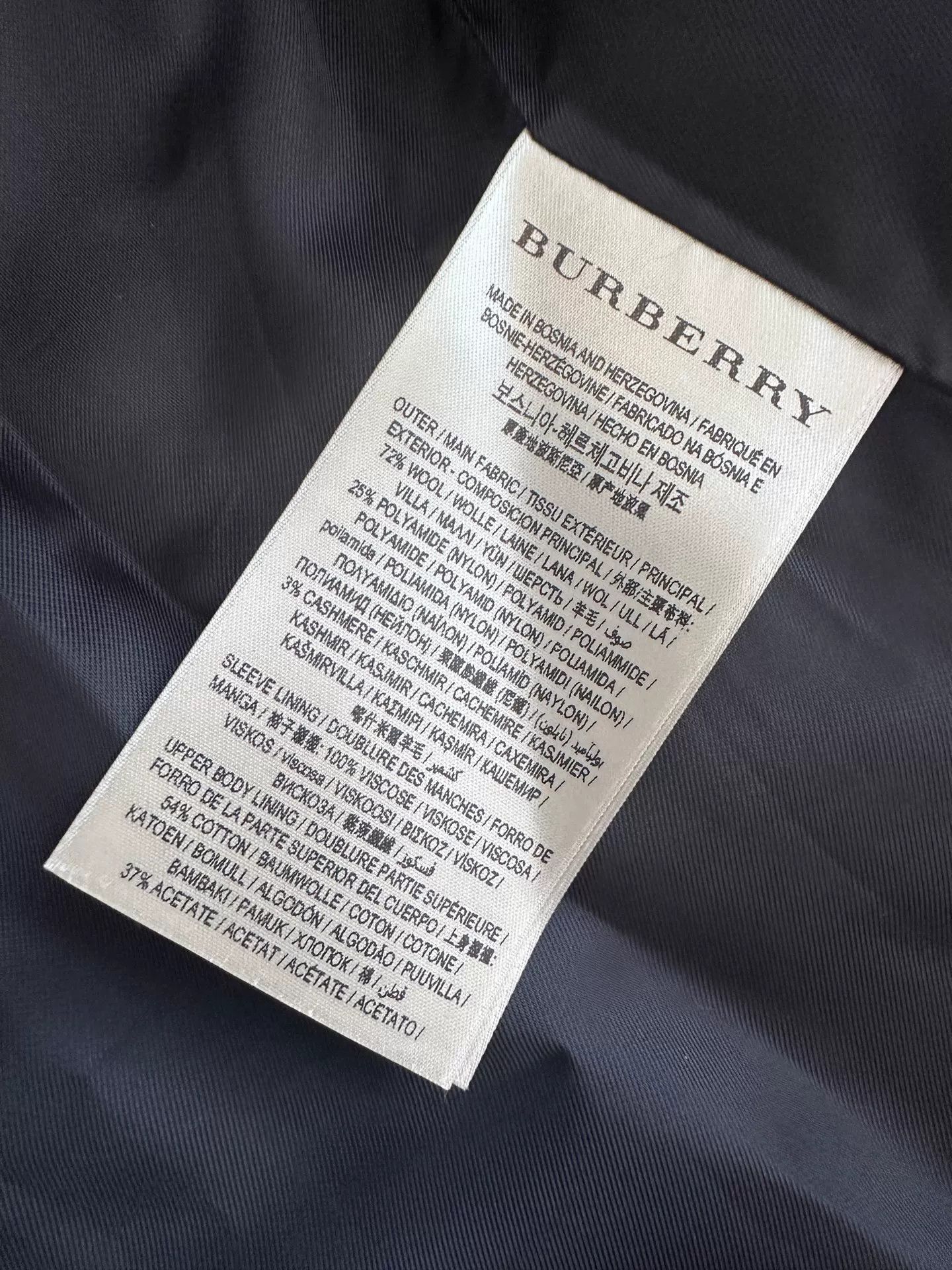 Burberry Burberry Brown Wool Belted Coat Women's Size US XS / EU 42 / 0 - 9 Thumbnail
