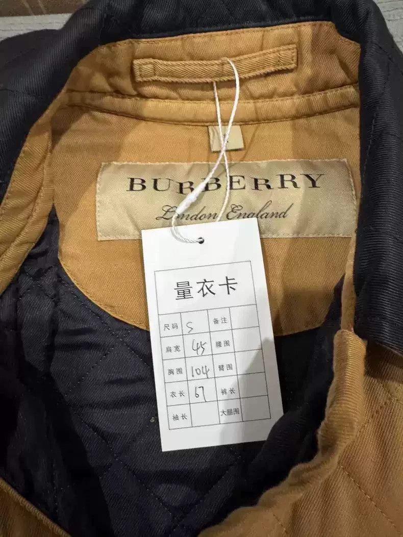 Burberry Burberry Black Gold Cotton Coat Size US S / EU 44-46 / 1 - 3 Thumbnail