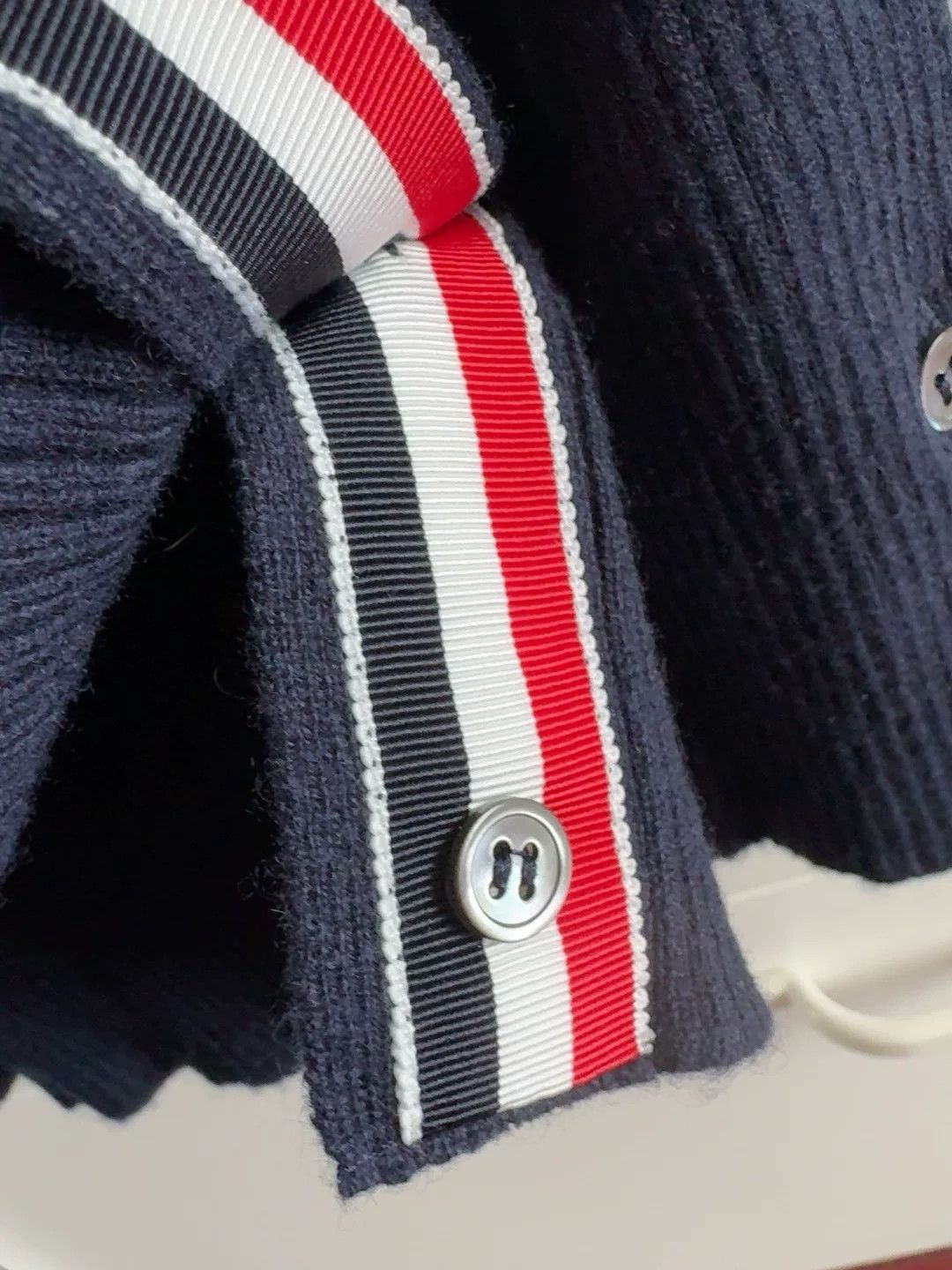 Thom Browne Thom Browne Navy Cashmere Turtleneck Sweater Size US S / EU 44-46 / 1 - 6 Thumbnail