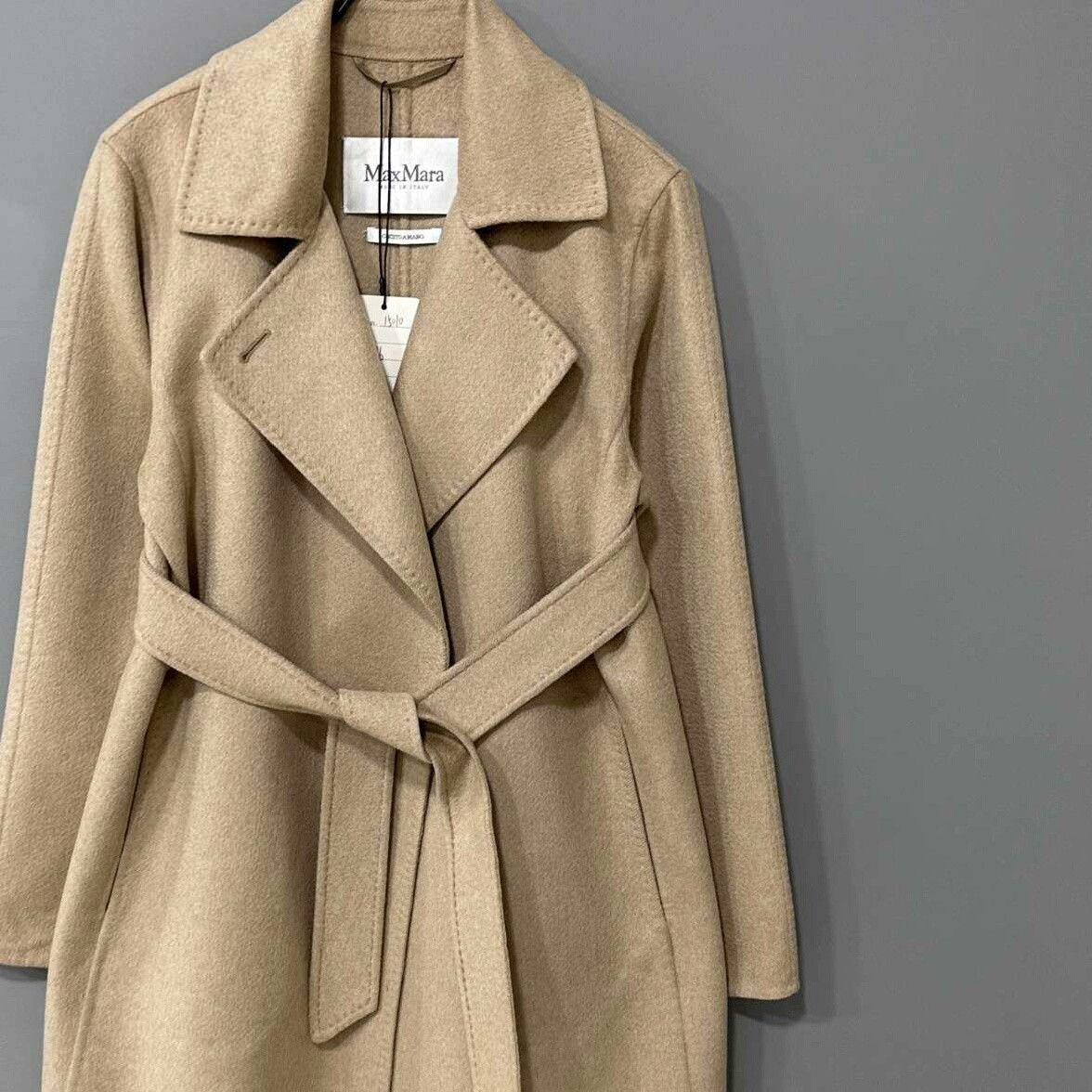 Max Mara classic beige wool coat by MaxMara Size US S / EU 44-46 / 1 - 2 Thumbnail