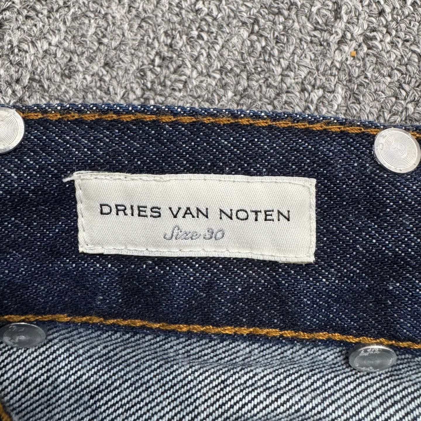 Dries Van Noten Dries Van Noten Wide Leg Denim Pants Size US 30 / EU 46 - 2 Thumbnail