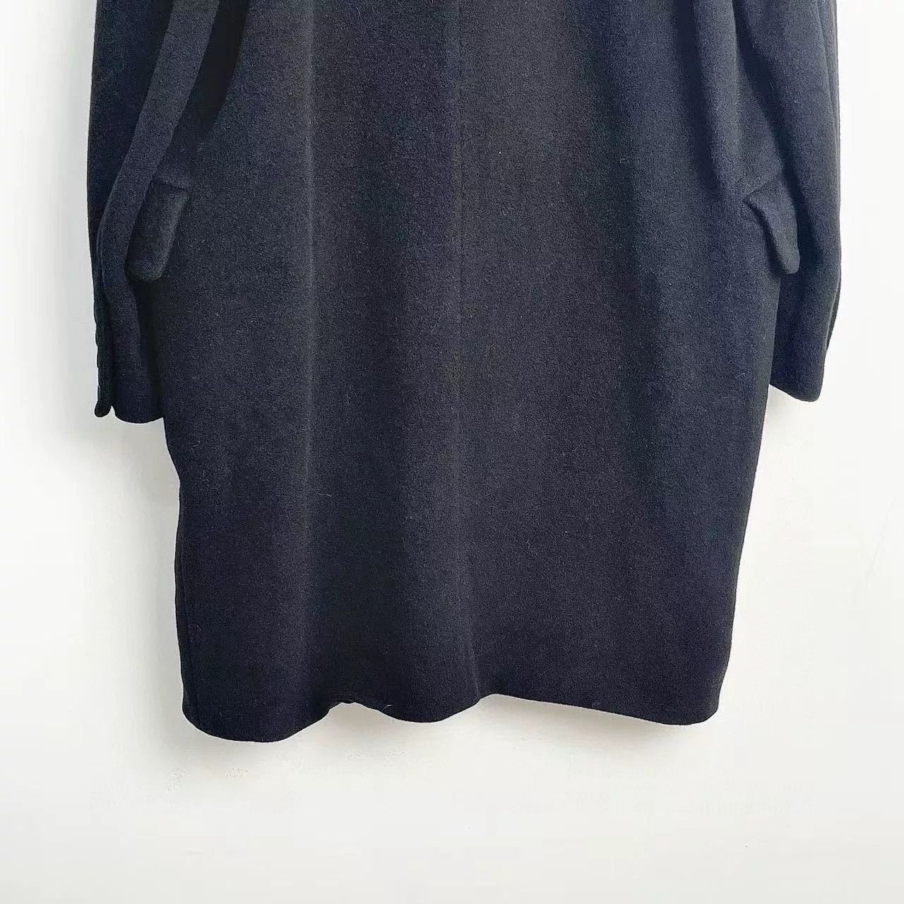 Max Mara maxmara black camel wool mid-length coat Size US L / EU 52-54 / 3 - 7 Thumbnail