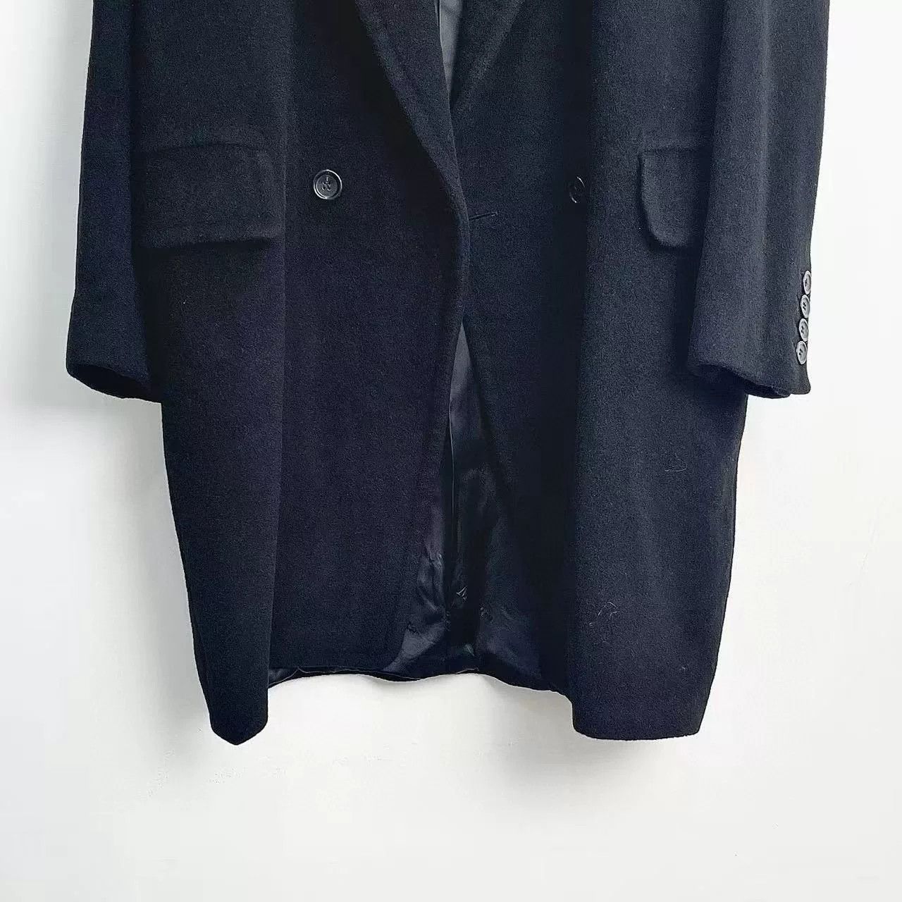 Max Mara maxmara black camel wool mid-length coat Size US L / EU 52-54 / 3 - 4 Thumbnail