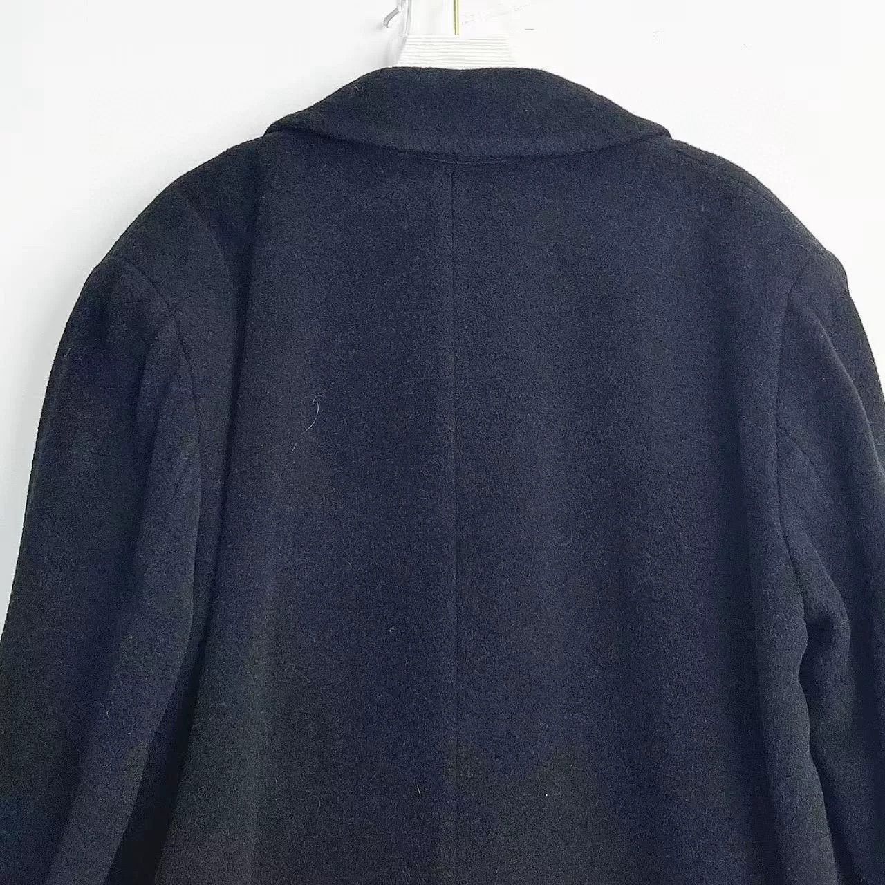 Max Mara maxmara black camel wool mid-length coat Size US L / EU 52-54 / 3 - 6 Thumbnail