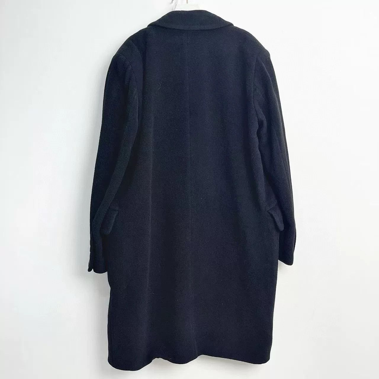 Max Mara maxmara black camel wool mid-length coat Size US L / EU 52-54 / 3 - 2 Thumbnail