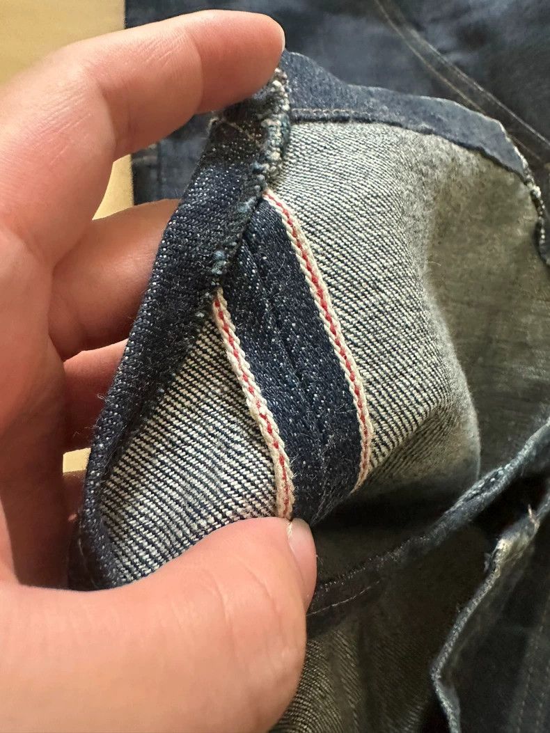 Rick Owens Drkshdw Rick Owens Drkshdw Blue Denim Double Knee Pants Size US 30 / EU 46 - 6 Thumbnail