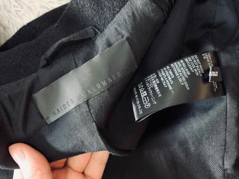 Haider Ackermann Haider Ackermann Wool Blend Coat Size US S / EU 44-46 / 1 - 5 Thumbnail