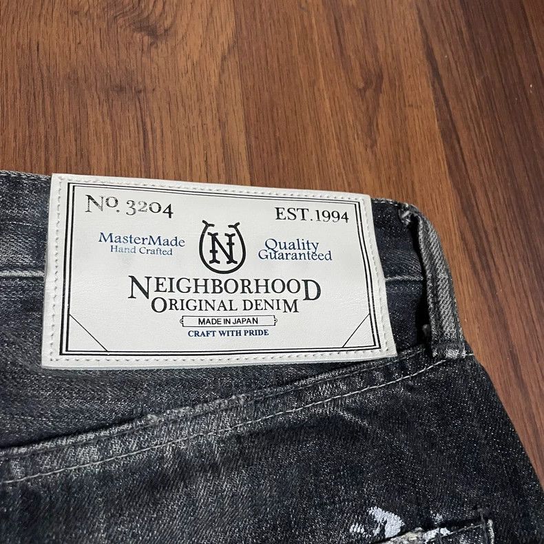 Neighborhood NEIGHBORHOOD Distressed Denim Jeans Size US 29 - 5 Thumbnail