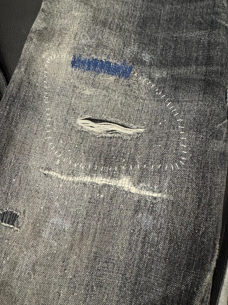 Neighborhood NEIGHBORHOOD 21AW Distressed Jeans Size US 26 / EU 42 - 3 Thumbnail