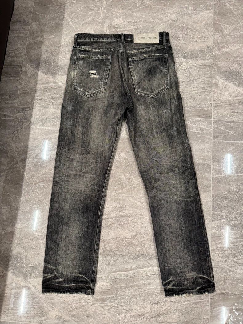 Neighborhood NEIGHBORHOOD 21AW Distressed Jeans Size US 26 / EU 42 - 2 Thumbnail