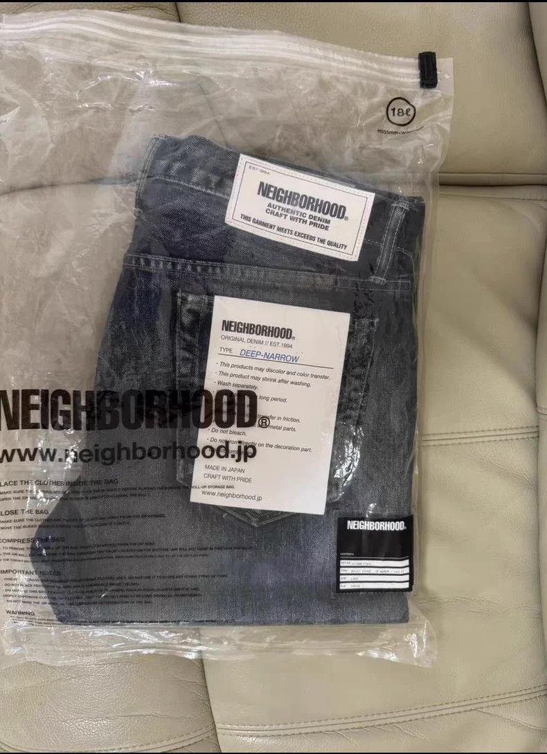 Neighborhood Neighborhood Bullet Distressed Denim Jeans Size US 33 - 4 Thumbnail