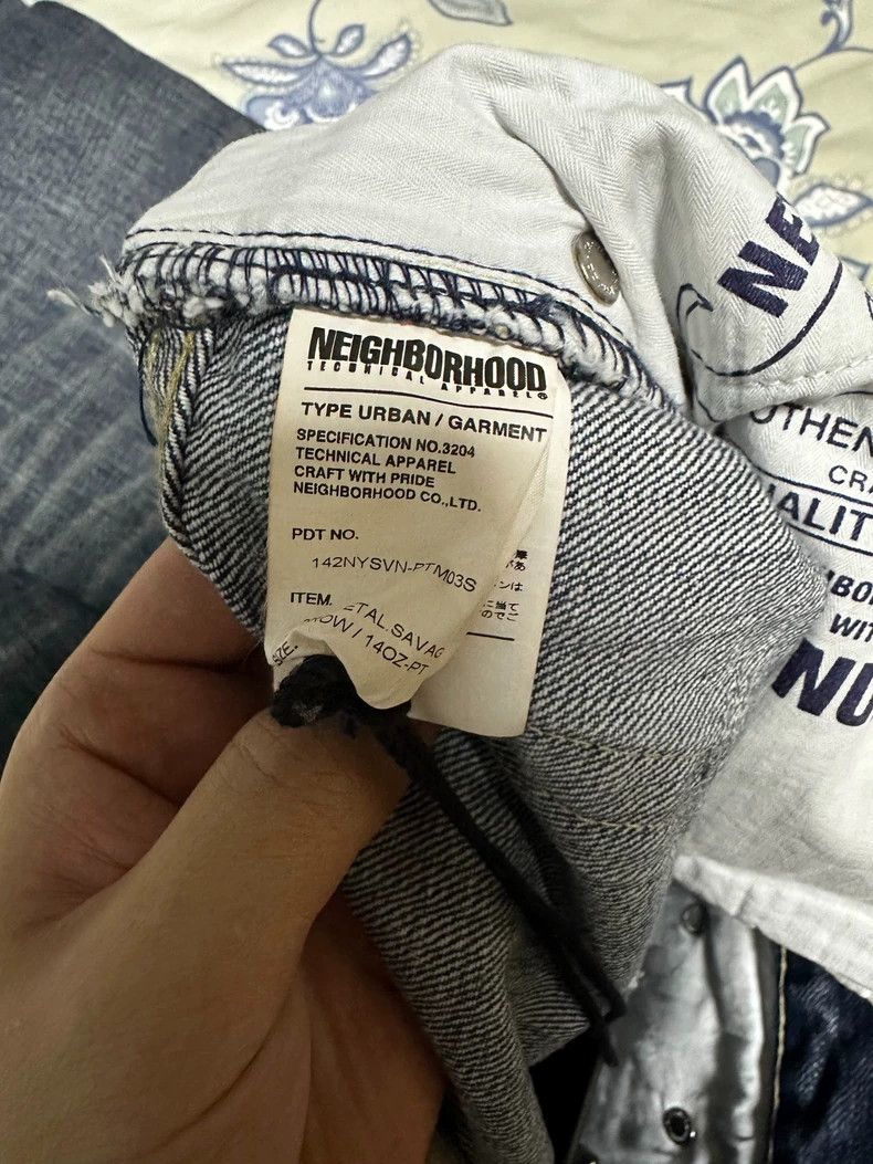 Neighborhood NEIGHBORHOOD 20th Anniv Denim Jeans Size US 32 / EU 48 - 4 Thumbnail