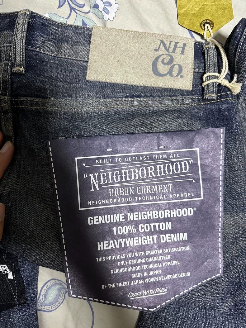Neighborhood NEIGHBORHOOD 20th Anniv Denim Jeans Size US 32 / EU 48 - 3 Thumbnail