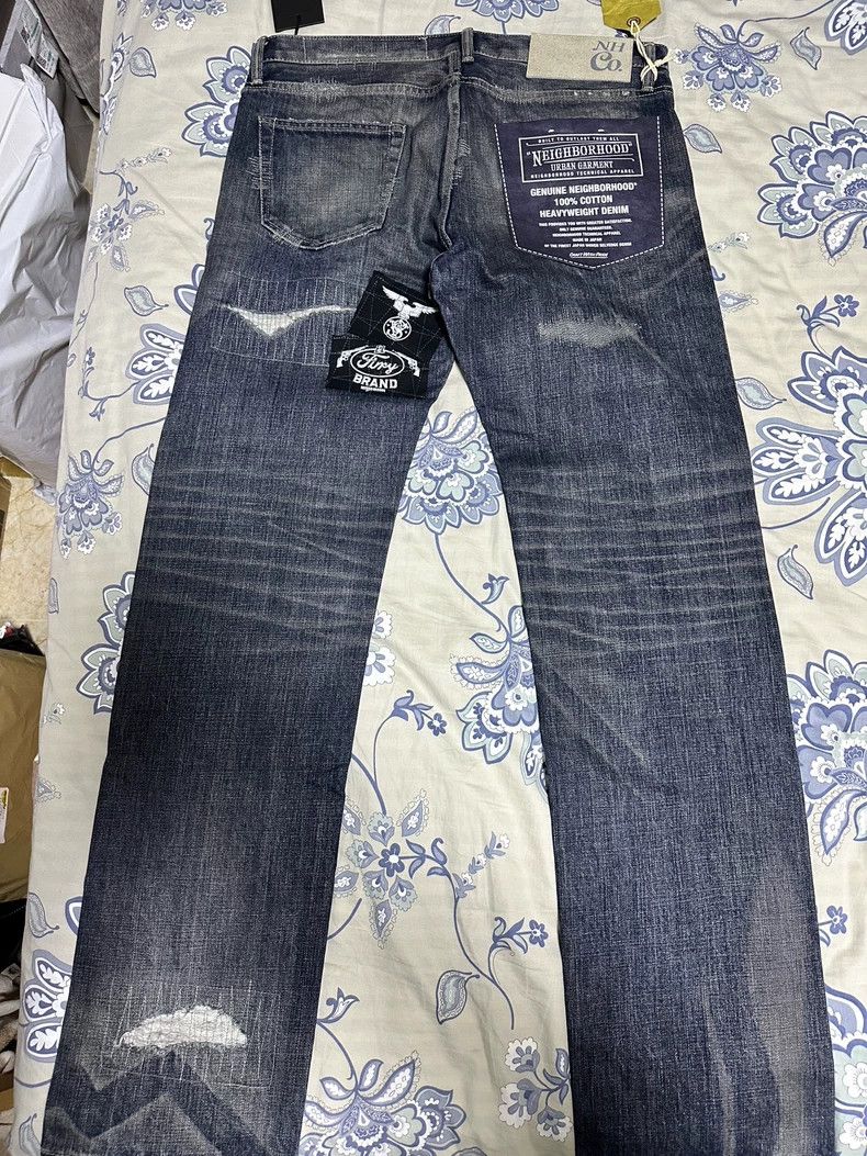 Neighborhood NEIGHBORHOOD 20th Anniv Denim Jeans Size US 32 / EU 48 - 2 Thumbnail