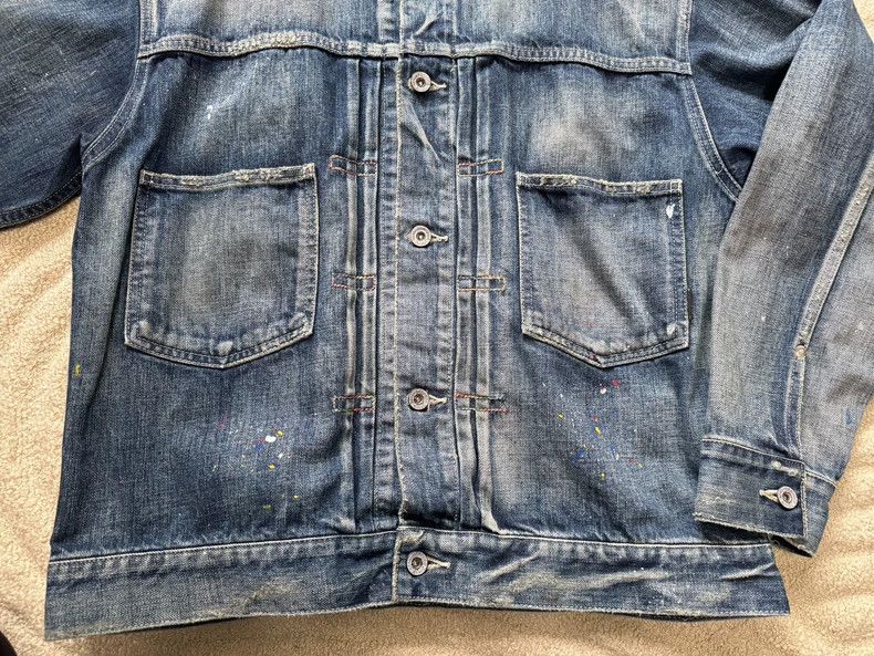 Neighborhood NEIGHBORHOOD Distressed Denim Jacket Size US M / EU 48-50 / 2 - 8 Thumbnail
