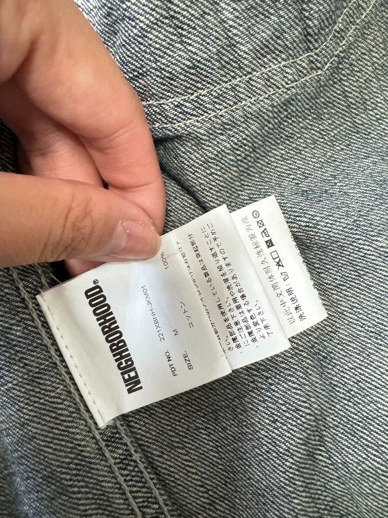 Neighborhood NEIGHBORHOOD Distressed Denim Jacket Size US M / EU 48-50 / 2 - 9 Thumbnail