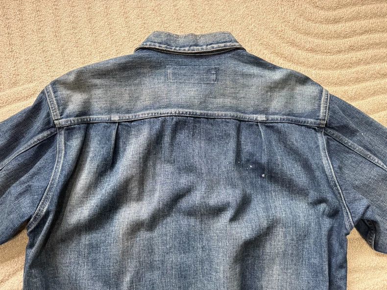 Neighborhood NEIGHBORHOOD Distressed Denim Jacket Size US M / EU 48-50 / 2 - 7 Thumbnail