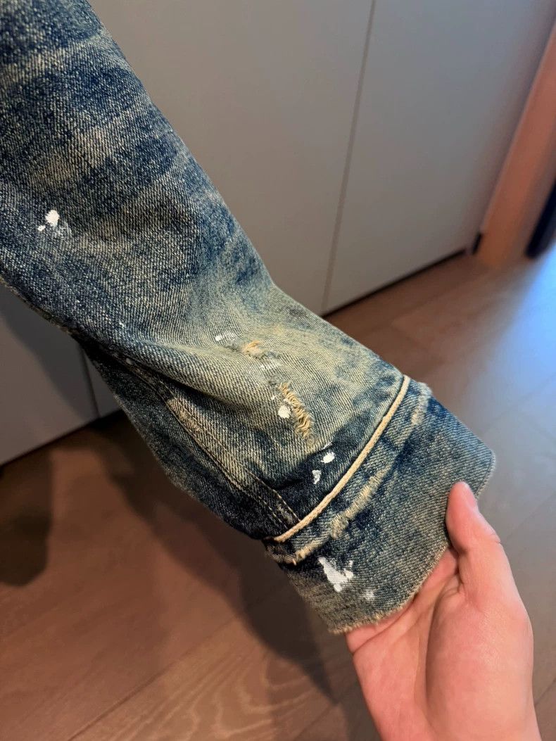 Neighborhood NEIGHBORHOOD Denim Jacket 19AW Size US XL / EU 56 / 4 - 5 Thumbnail