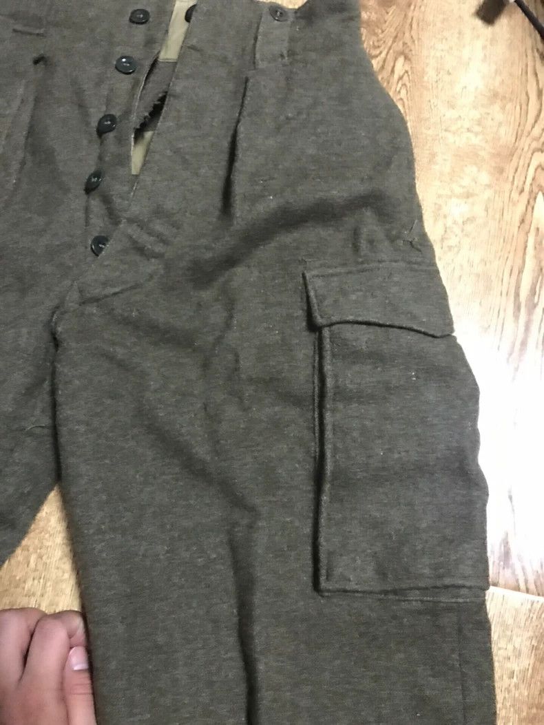 Nigel Cabourn 1951 British Army Wool Pants Size US 34 / EU 50 - 3 Thumbnail