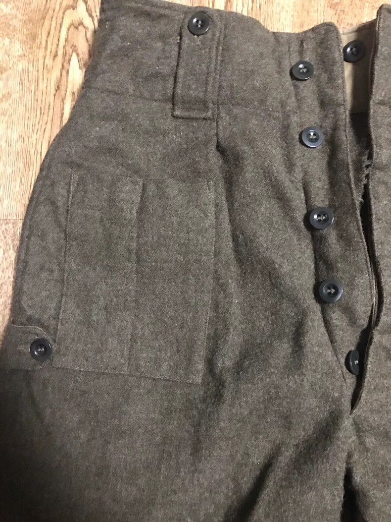 Nigel Cabourn 1951 British Army Wool Pants Size US 34 / EU 50 - 4 Thumbnail