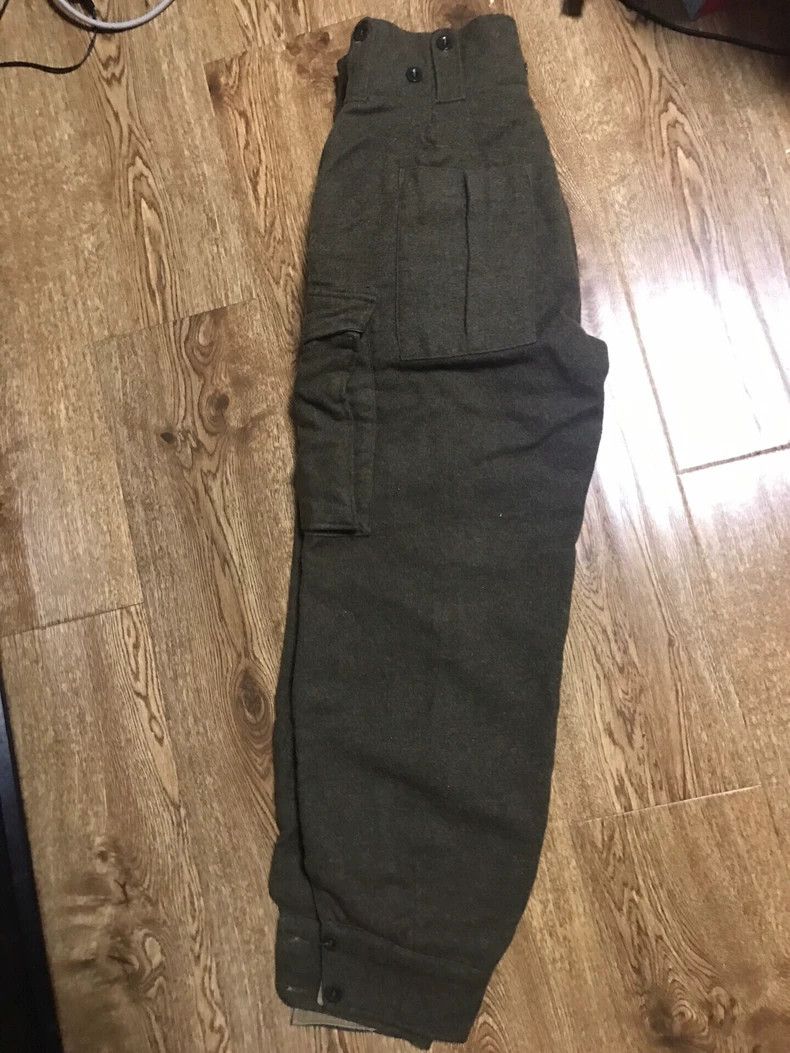 Nigel Cabourn 1951 British Army Wool Pants Size US 34 / EU 50 - 7 Thumbnail