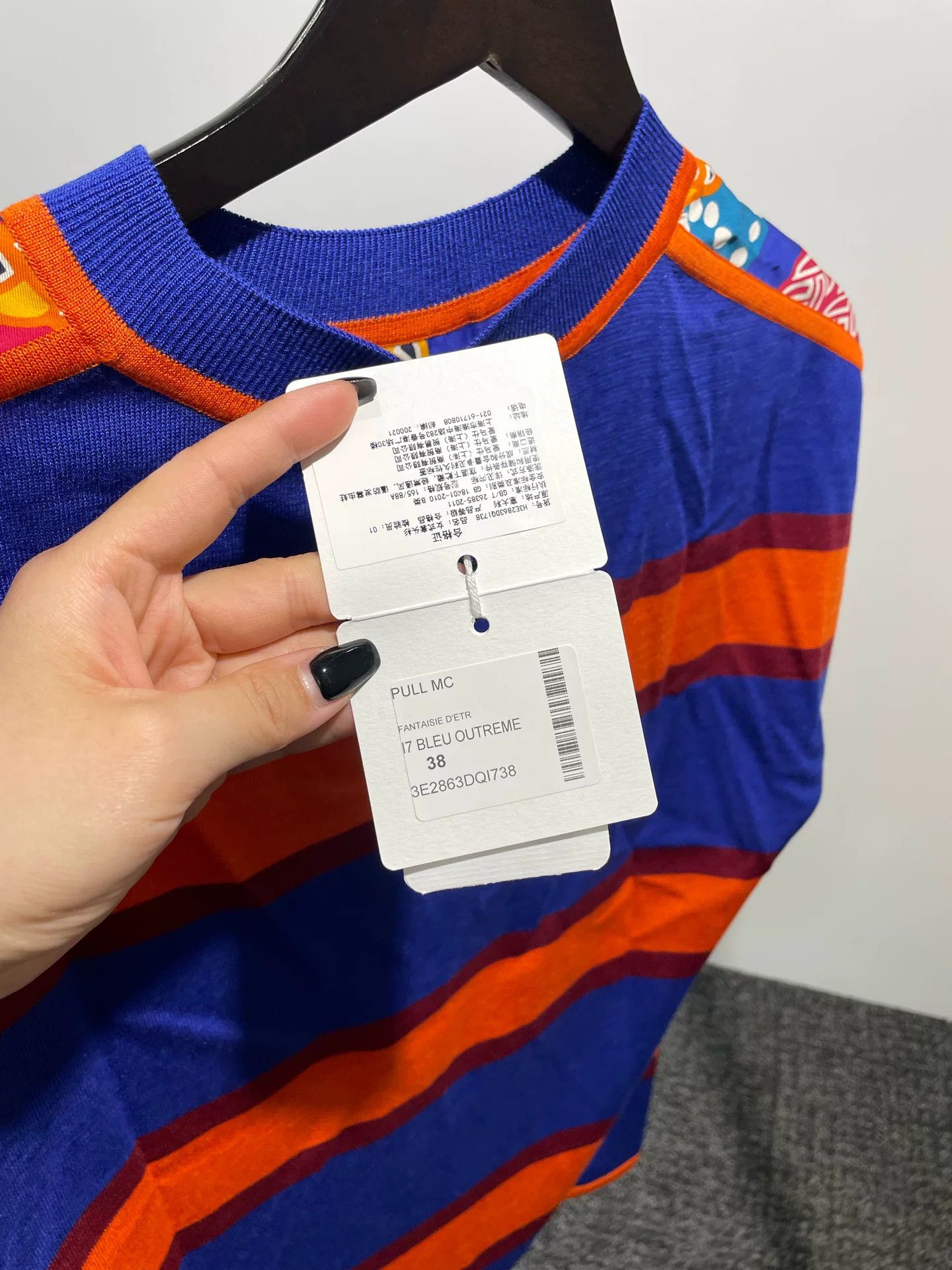 Hermes Hermes Short Sleeve Shirt Size 38 Size US XS / EU 42 / 0 - 3 Thumbnail