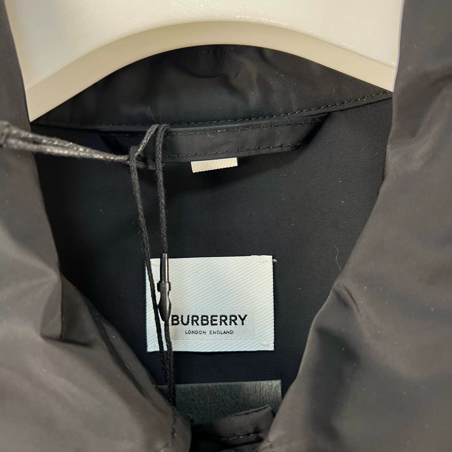 Burberry Burberry SS23 Logo Print Hooded Jacket Size US XL / EU 56 / 4 - 4 Thumbnail