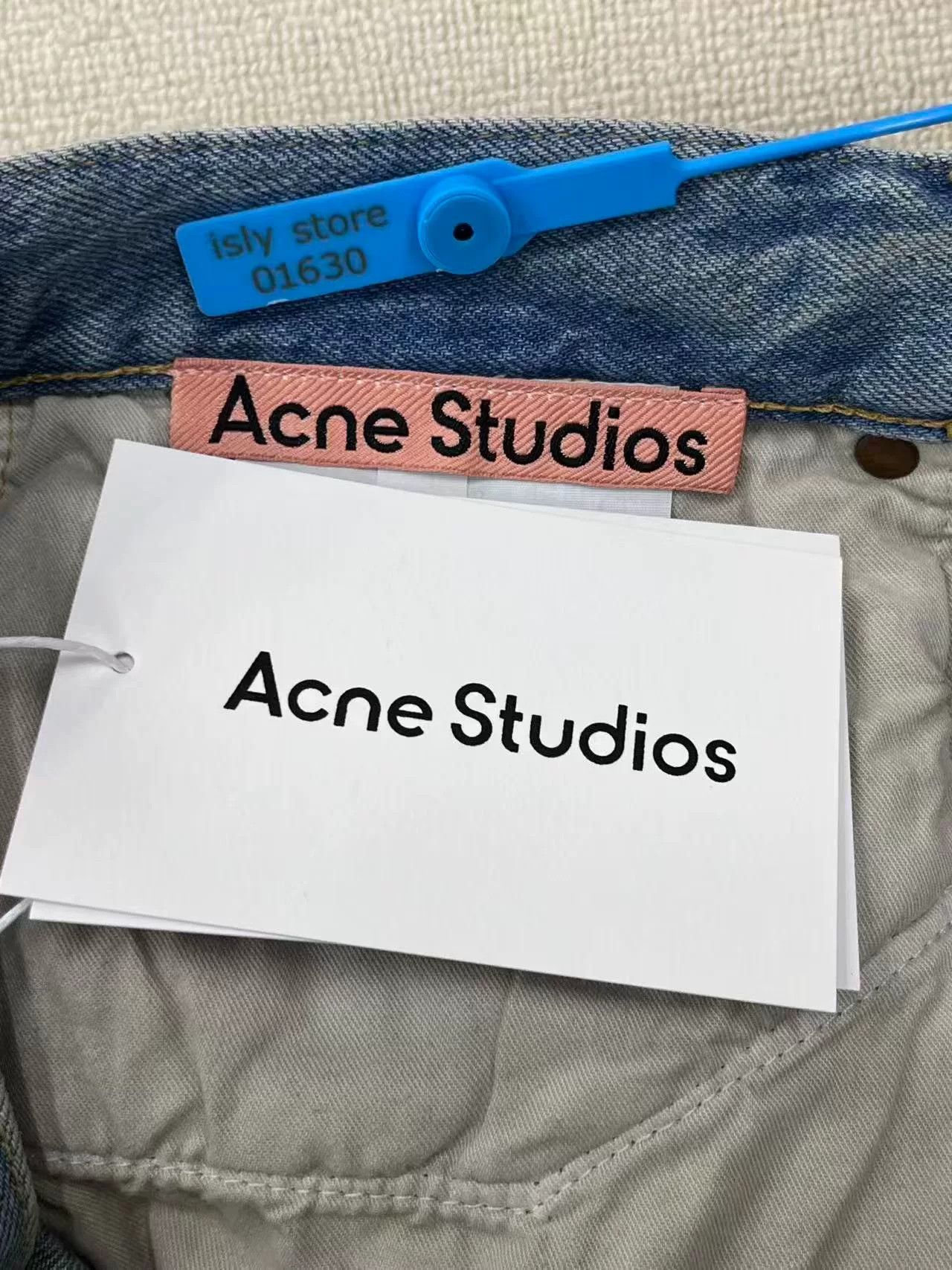Acne Studios Acne Studios Painted Wide-Leg Jeans Size US 30 / EU 46 - 4 Thumbnail