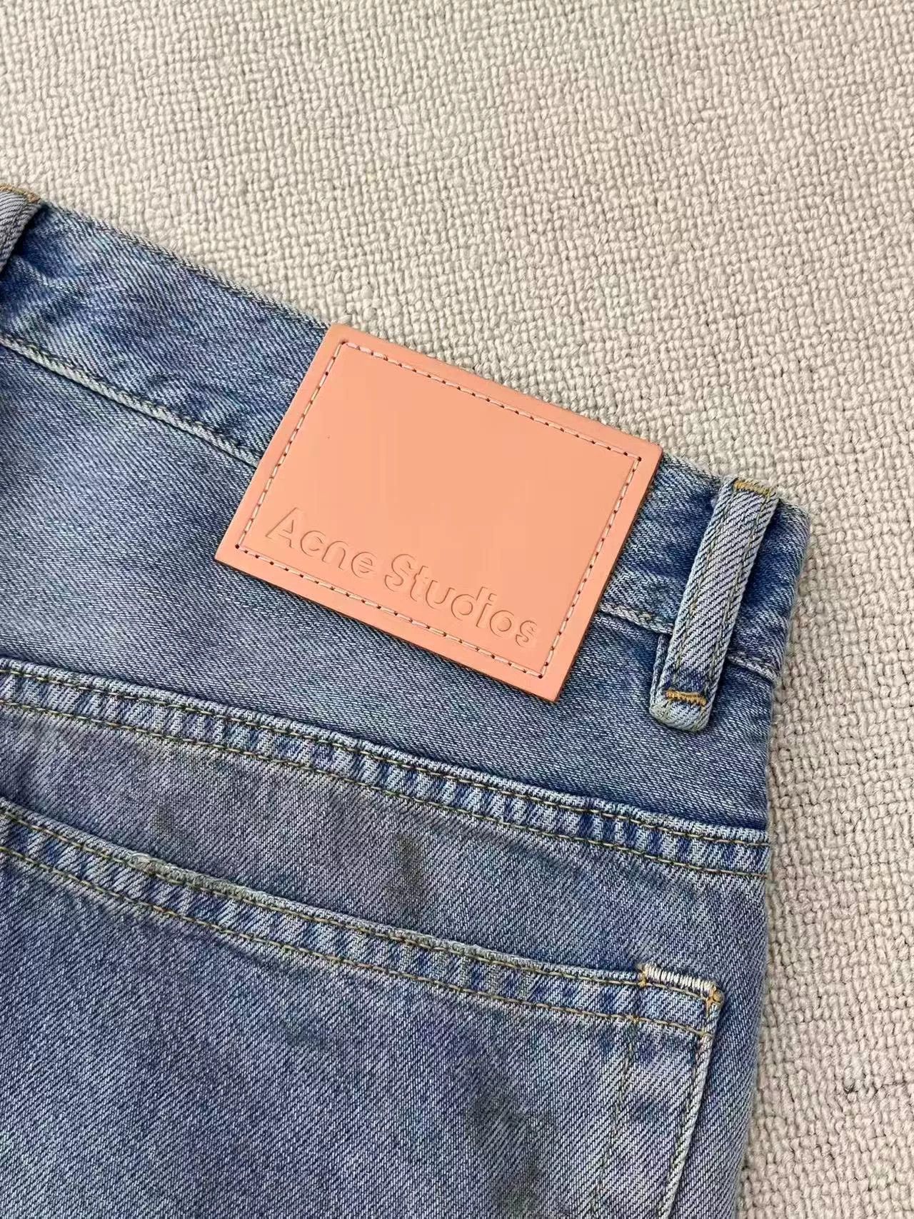 Acne Studios Acne Studios Painted Wide-Leg Jeans Size US 30 / EU 46 - 3 Thumbnail