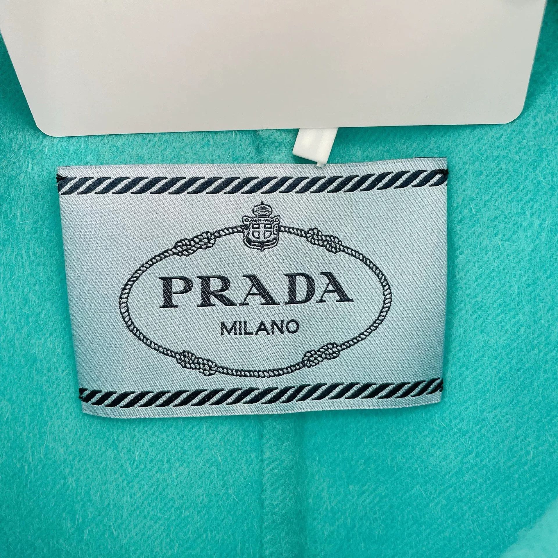 Prada Prada Blue Coat Size 38 Size US M / EU 48-50 / 2 - 6 Thumbnail