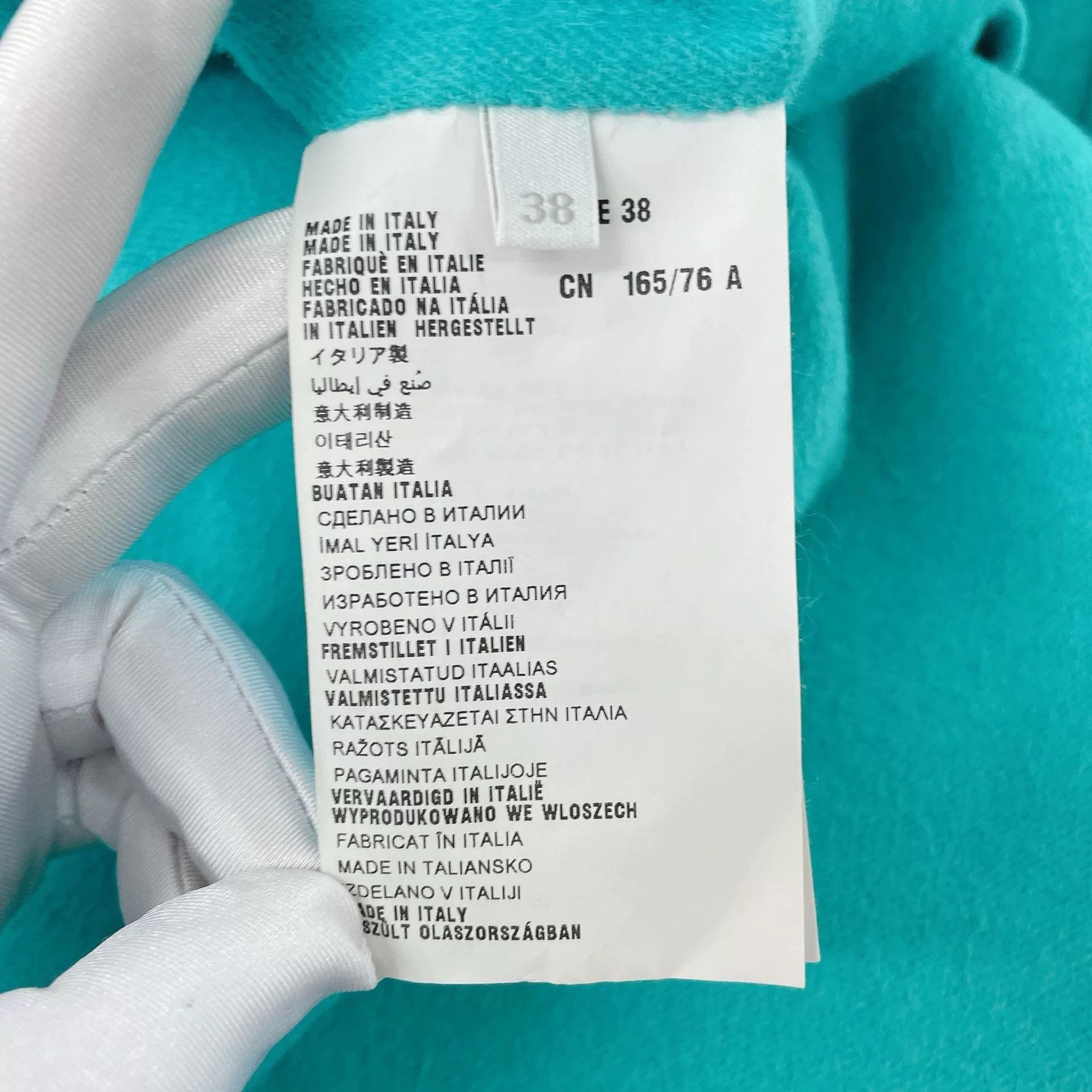 Prada Prada Blue Coat Size 38 Size US M / EU 48-50 / 2 - 7 Thumbnail