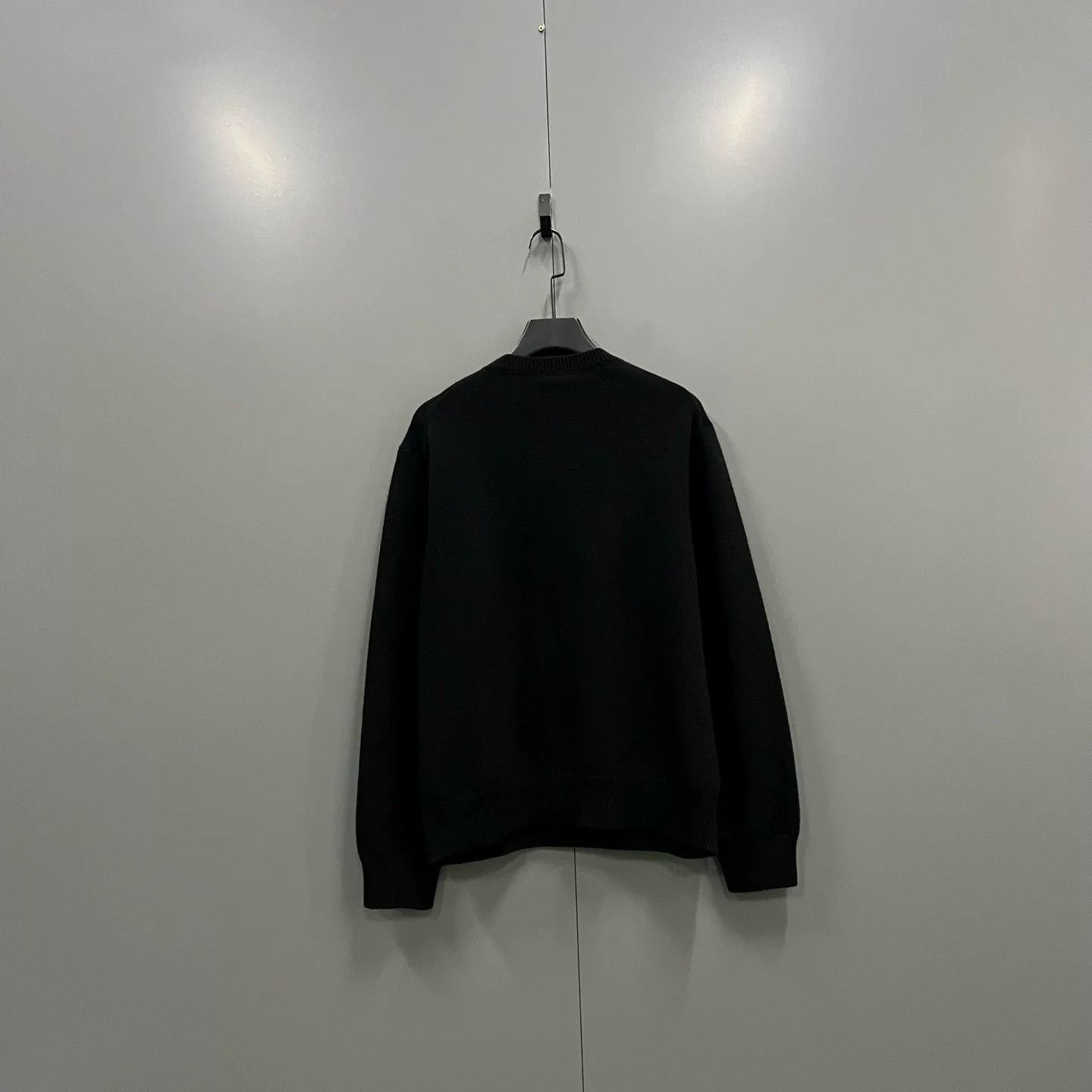 Loewe LOEWE Black Embroidered Logo Sweater Size US L / EU 52-54 / 3 - 2 Thumbnail