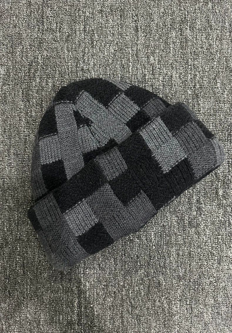 Louis Vuitton Louis Vuitton Checkered Beanie Size ONE SIZE - 2 Thumbnail