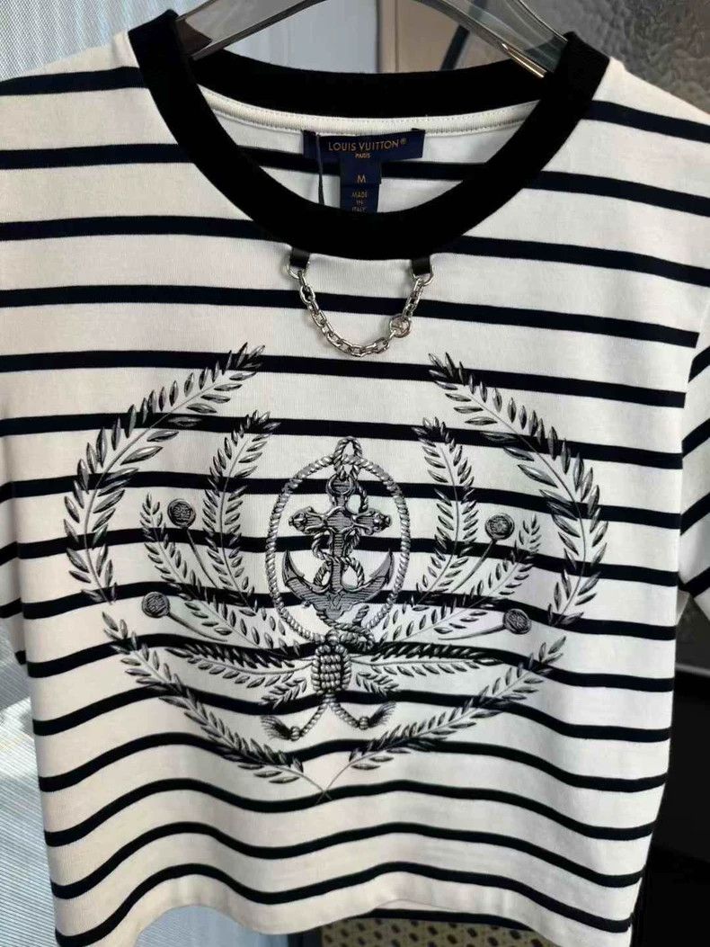 Louis Vuitton Louis Vuitton Nautical Collection Short-Sleeve T-Shirt Size US M / EU 48-50 / 2 - 3 Thumbnail