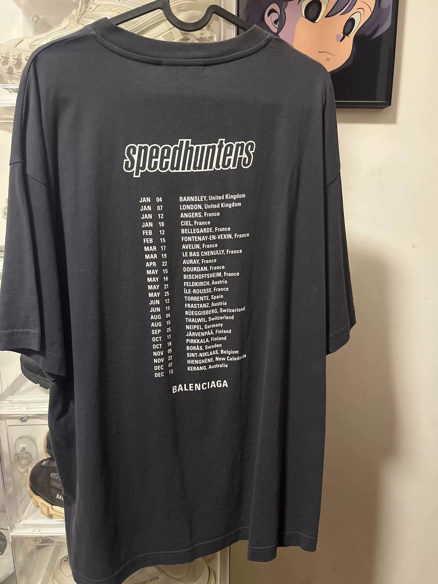 Balenciaga Balenciaga Speed Hunter Band Print Tee Size US XS / EU 42 / 0 - 4 Thumbnail