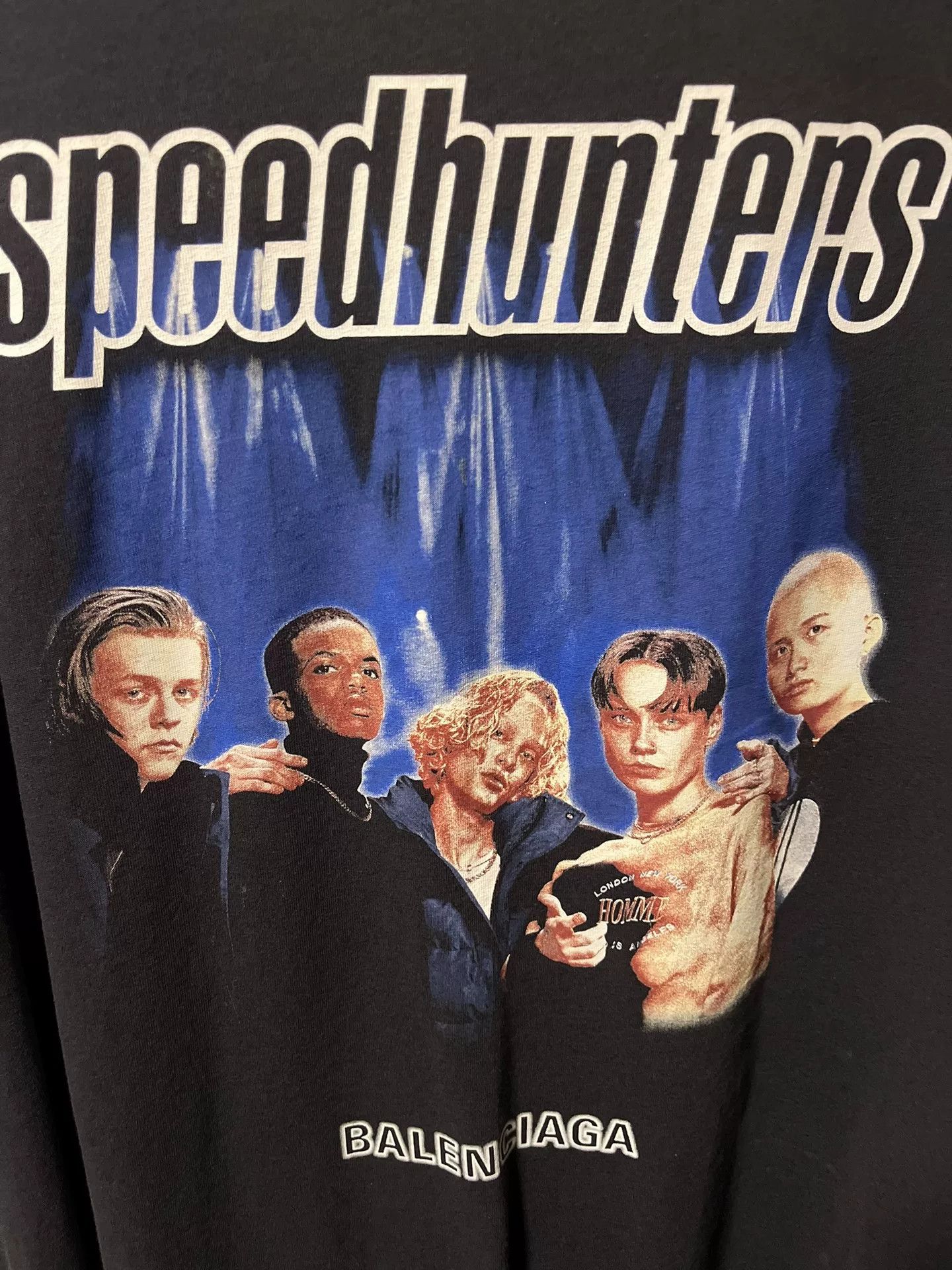 Balenciaga Balenciaga Speed Hunter Band Print Tee Size US XS / EU 42 / 0 - 3 Thumbnail
