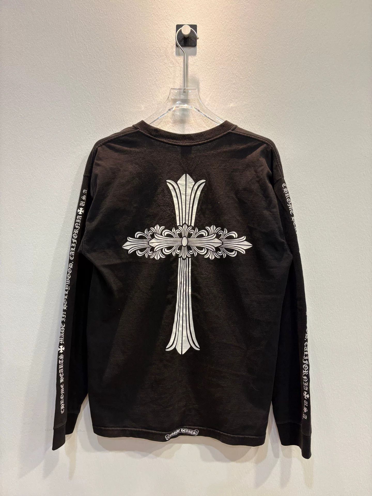 Chrome Hearts Chrome Hearts Vintage Cross Print Longsleeve Size US L / EU 52-54 / 3 - 5 Thumbnail
