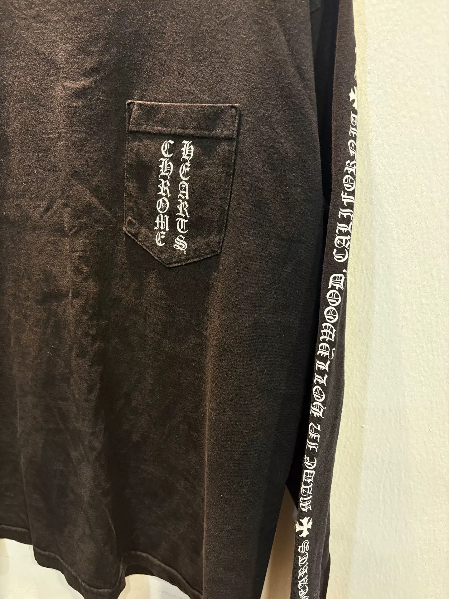 Chrome Hearts Chrome Hearts Vintage Cross Print Longsleeve Size US L / EU 52-54 / 3 - 4 Thumbnail