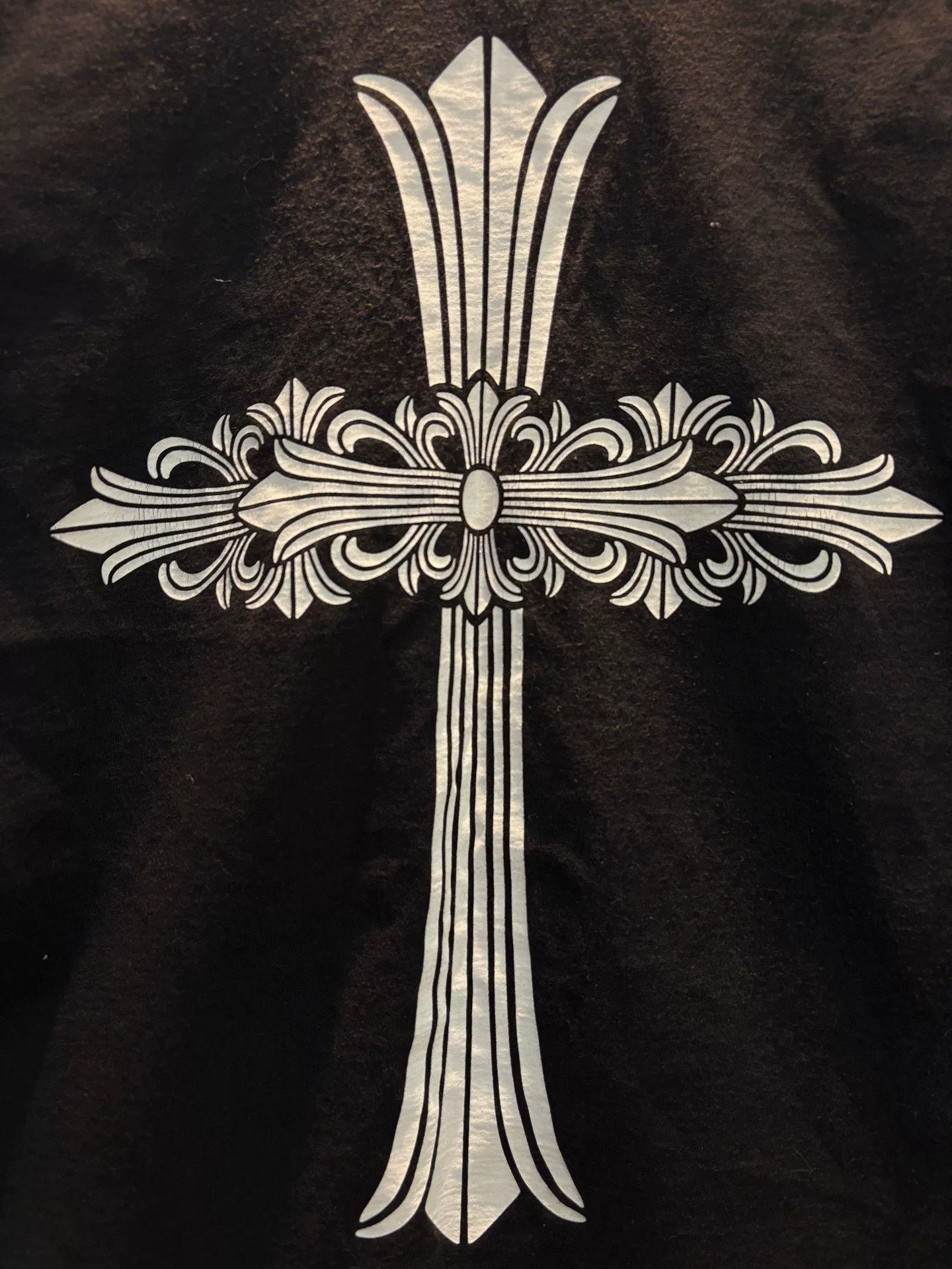 Chrome Hearts Chrome Hearts Vintage Cross Print Longsleeve Size US L / EU 52-54 / 3 - 6 Thumbnail
