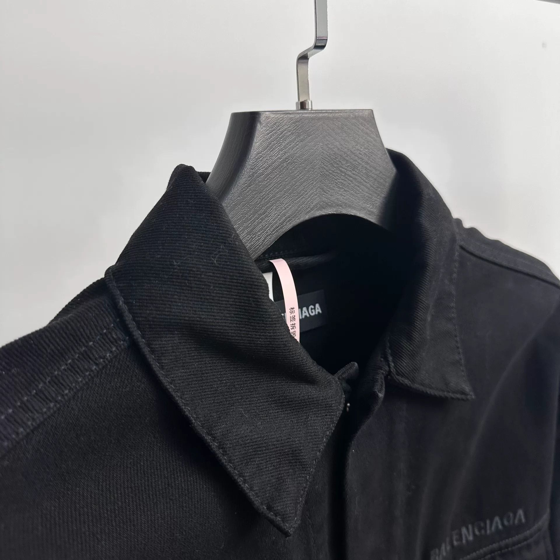 Balenciaga Balenciaga GW Embroidered Denim Jacket Size US M / EU 48-50 / 2 - 3 Thumbnail
