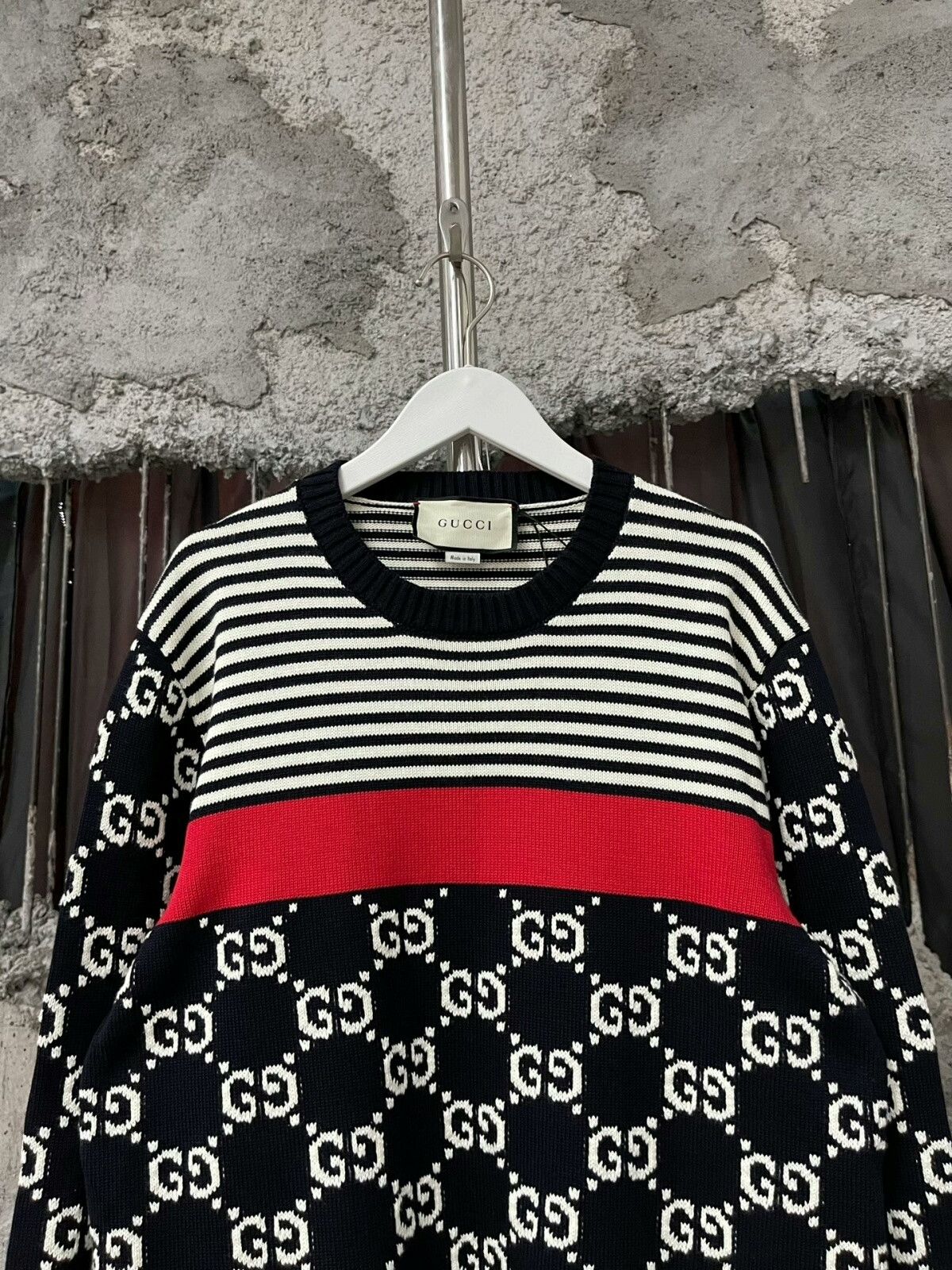 Gucci Gucci Logo Print Sweater Size US L / EU 52-54 / 3 - 3 Thumbnail