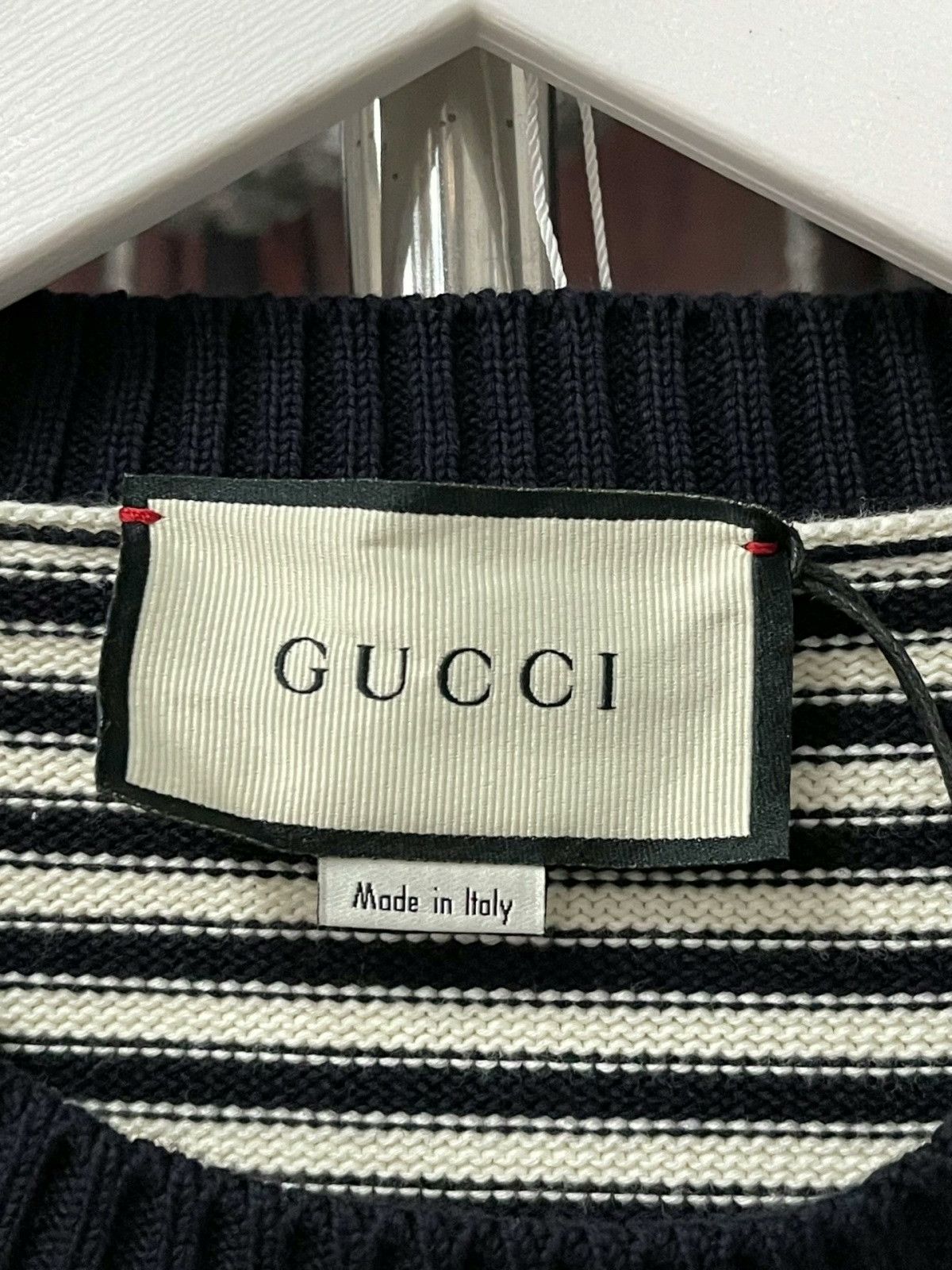 Gucci Gucci Logo Print Sweater Size US L / EU 52-54 / 3 - 5 Thumbnail