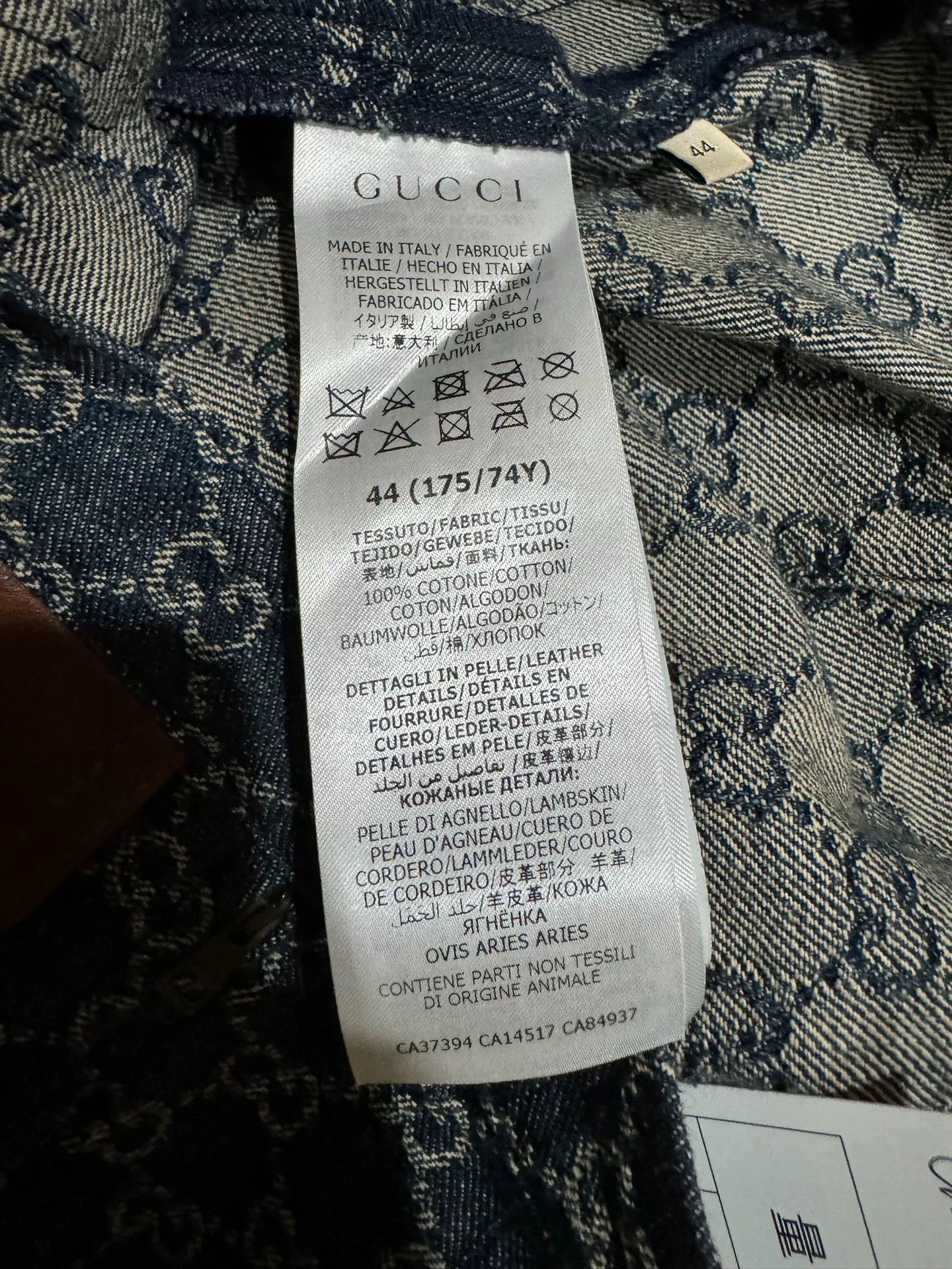 Gucci Gucci Monogram Denim Shorts Size US 44 / EU 60 - 5 Thumbnail